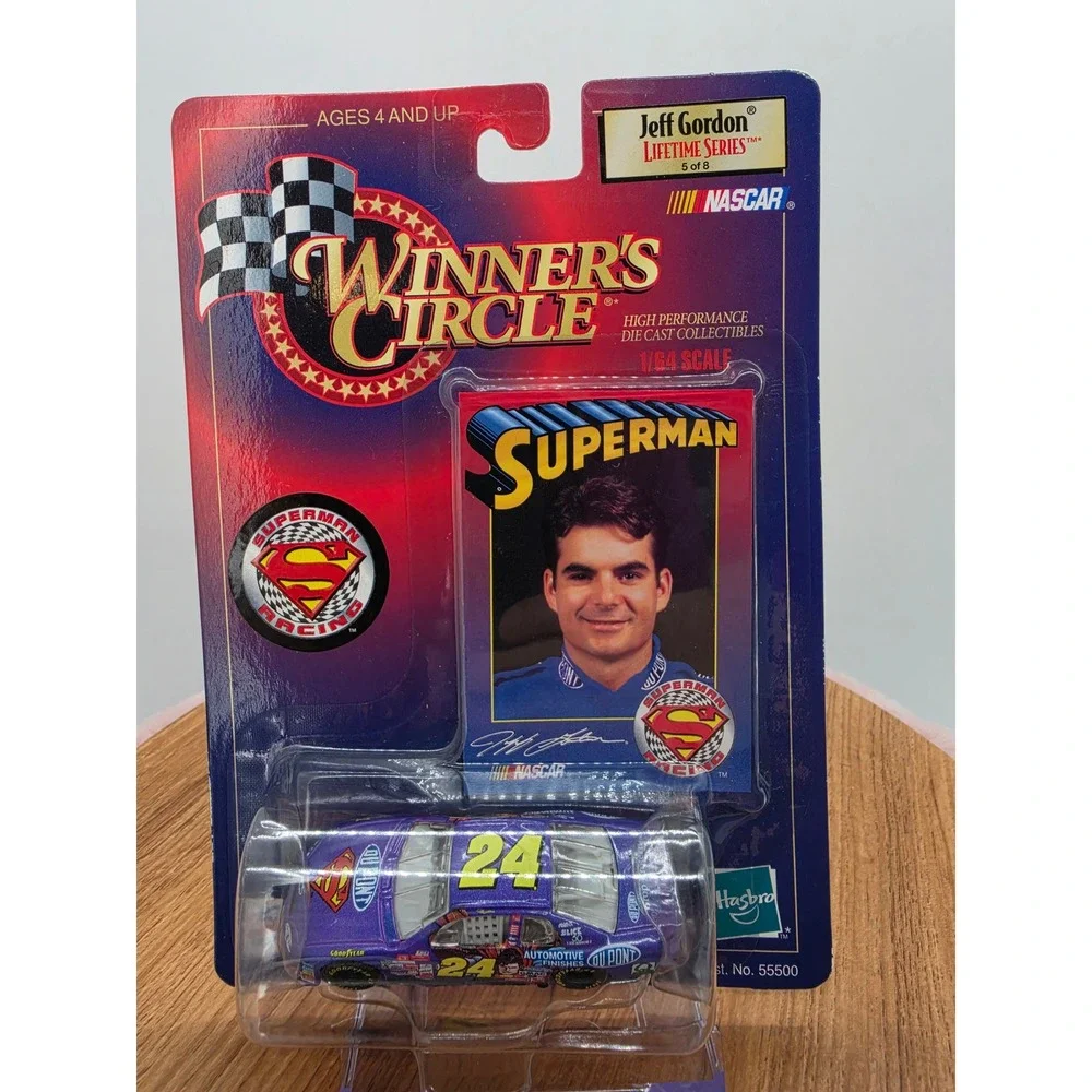Jeff Gordon Winners Circle 1/64 Superman Racing 24 Monte Carlo Lifetime Series 5